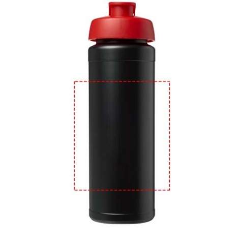 Single-wall sport bottle with integrated finger grip design. Features a spill-proof lid with flip top. Volume capacity is 750 ml. Mix and match colours to create your perfect bottle. Contact customer service for additional colour options. Made in the UK. BPA-free. EN12875-1 compliant and dishwasher safe.