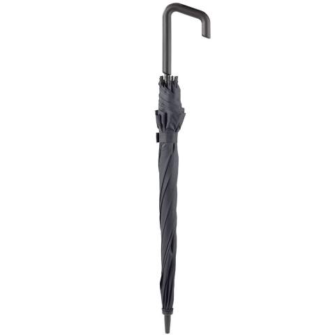 Parapluie de luxe avec manche design. Le cadre est entièrement en fibre de verre et résiste au vent.