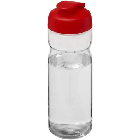 Enkelwandige sportfles met ergonomisch ontwerp. Fles is gemaakt van duurzaam, BPA-vrij Tritan™ materiaal. Heeft een morsvrije, open te trekken deksel Inhoud 650 ml Mix en match kleuren om je perfecte fles te maken. Gemaakt in Europa. Verpakt in een thuis composteerbare polybag.