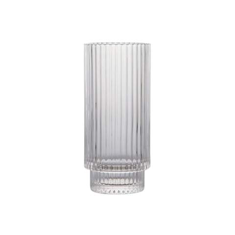 Découvrez l'équilibre parfait entre la fonction et l'élégance avec nos verres highball. Le design intemporel aux lignes classiques et épurées convient à tous les types d'occasions où vous souhaitez servir des boissons rafraîchissantes. Les verres passent au lave-vaisselle et sont empilables, ce qui permet de maximiser l'espace de rangement. Fabriqués en verre sodocalcique. Capacité de 360 ml. Boissons froides uniquement.