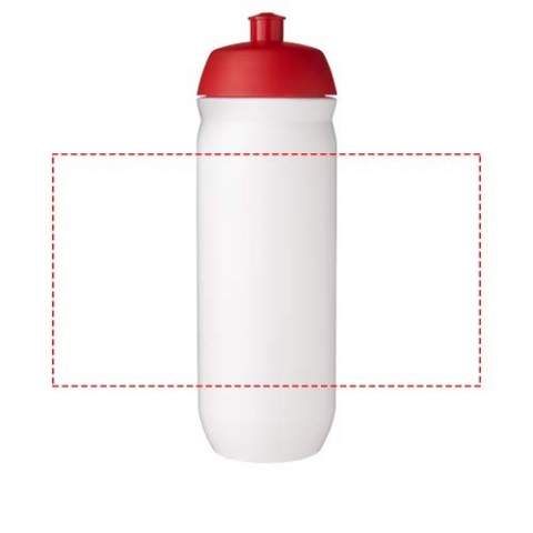 Single-walled sport bottle with a screw-fix pull-up lid. Made from flexible MDPE plastic, this squeezy bottle is perfect for sporting environments. Volume capacity is 750 ml. Contact us for additional colour combinations. Made in the UK.