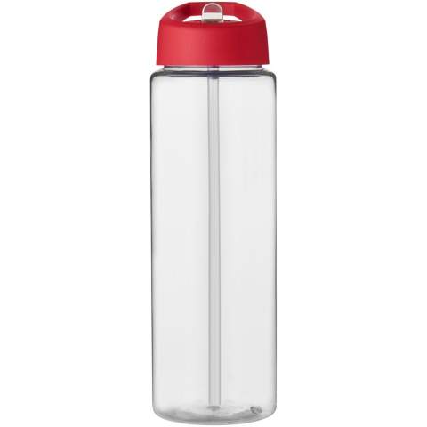 Single-walled sport bottle with straight design. Features a spill-proof lid with flip-top drinking spout. Volume capacity is 850 ml. Mix and match colours to create your perfect bottle. Contact us for additional colour options. Made in the UK. Packed in a recycled PE plastic bag. BPA-free.