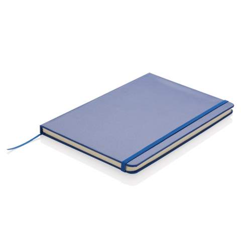 A5 hardcover schetsboek met elastieken band sluiting en bladwijzer. 144 pagina’s van 70g/m2. Perfect voor al uw schetsen, gedachten en notities.