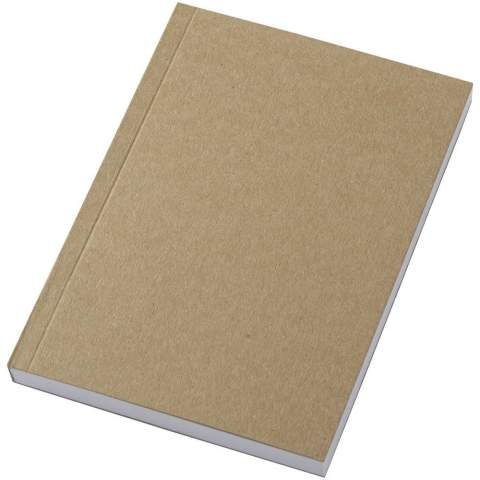 Le carnet A6 à couverture souple recyclée en kraft Novella Austen est un fantastique cadeau de papeterie, grâce à sa polyvalence. Le cahier contient 100 feuilles de papier recyclé de 80 g/m². Les feuilles sont unies (standard), pour l’ajout de dessins, de lignes, de carrés ou de dessins personnalisés. La couverture est en carton kraft naturel de 350 g/m². Pour un effet vraiment spectaculaire, vous pouvez également ajouter une impression en couleur sur l’ensemble de la couverture (recto, verso, dos). Fabriqué au Royaume-Uni.