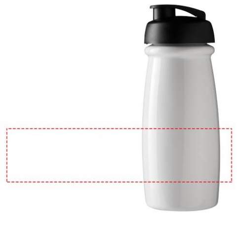 Single-wall sport bottle with a stylish curved shape. Bottle is made from recyclable PET material. Features a spill-proof lid with flip top. Volume capacity is 600 ml. Mix and match colours to create your perfect bottle. Contact customer service for additional colour options. Made in the UK. Packed in a home-compostable bag. BPA-free.