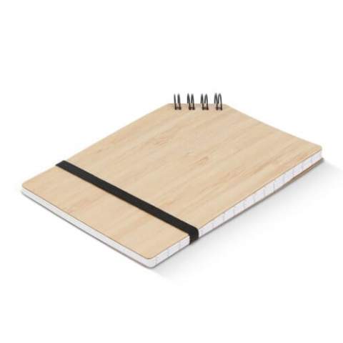 Ervaar elegantie met ons A6 Bamboo notitieboek met hoekige binding. Dit compacte notitieboek is gemaakt van duurzaam bamboe en combineert stijl met milieuvriendelijkheid. De hoekbinding voegt een uniek tintje toe.