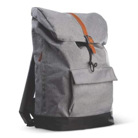 The Brixton backpack provides lots of space for your belongings. The main compartment closes with a magnetic snap closure and has a reinforced base. In addition, there are multiple inside compartments including a tablet pouch (size: 272x210mm).