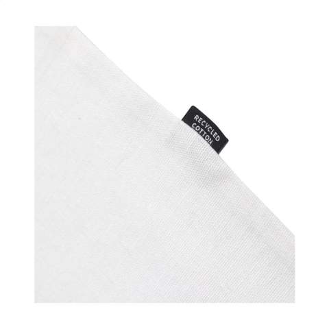 WoW! Einkaufstasche mit langen Griffen aus 80% recycelter Baumwolle und 20% recyceltem Polyester (150 g/m²). GRS-zertifiziert. Recyceltes Material insgesamt: 100%.