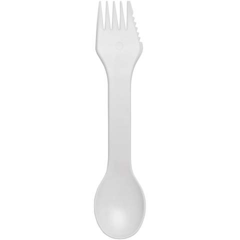 The lunchtime essential Epsy Rise spork is available in a range of colours, and any logo/design can be added through relief moulding, giving an embossed effect. Made in the UK.