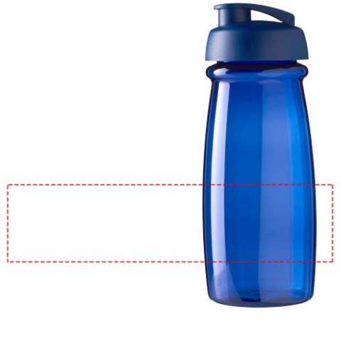 Single-wall sport bottle with a stylish curved shape. Bottle is made from recyclable PET material. Features a spill-proof lid with flip top. Volume capacity is 600 ml. Mix and match colours to create your perfect bottle. Contact customer service for additional colour options. Made in the UK. Packed in a home-compostable bag. BPA-free.