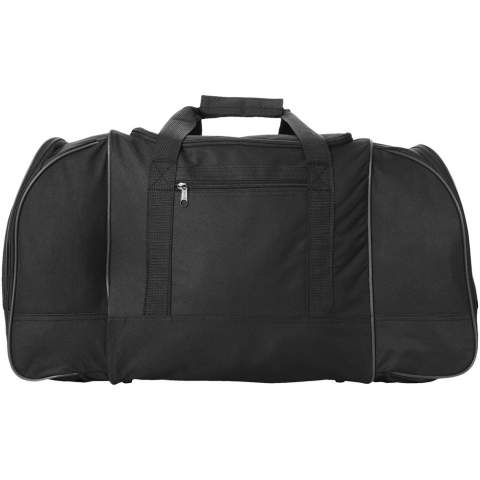 Reisetasche mit einstellbarem Schulterriemen, großen Seitentaschen und Fronttasche.