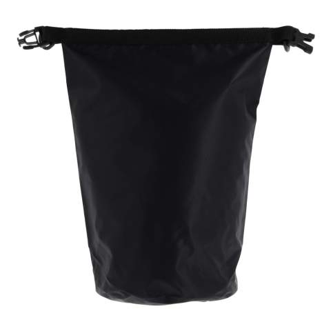 Waterwerende tas voor bijvoorbeeld op het strand, op de boot of tijdens een wandeling. Gevuld met lucht blijft de tas in noodgevallen ook tijdelijk op het water drijven. Met de extra ring en karabijnhaken is deze tas ook eenvoudig als schoudertas te gebruiken. Waterafstotend IPX6, bestand tegen hoge druk waterstromen uit alle richtingen. Houd de tas niet onder water.