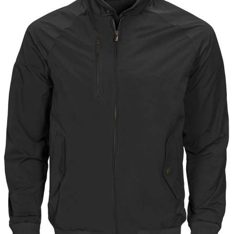 Unisex jas in een tijdloos design. Metalen ritssluiting vooraan en aan de rechterborstzak. Steekzakken met drukknopen. Gebreide ribboord onderaan, aan de manchetten en bovenaan de kraag. Voering aan de achterzijde in geruit patroon. Linker binnenzak met ritssluiting en rechter binnenzak met knoopje.