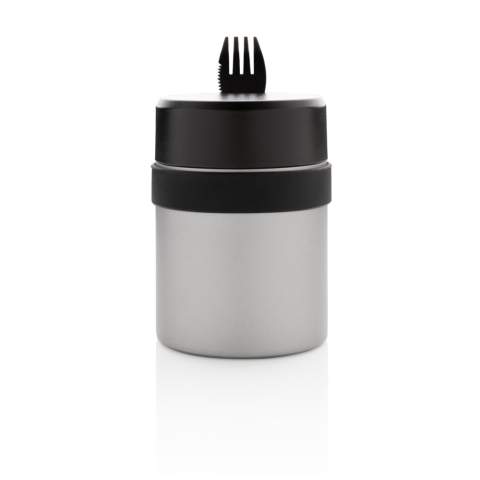 Boîte alimentaire hermétique de 400ml en acier inoxydable. Une couche de céramique a été appliquée sur toute la paroi intérieure afin d'améliorer l'expérience de consommation et d'éliminer le goût métallique. Garde les boissons chaudes jusqu'à 5h et froides jusqu'à 15h.<br /><br />HoursHot: 5<br />HoursCold: 15