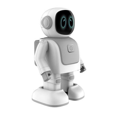Introducing Robert, the ultimate dancing robot that's set to revolutionise your entertainment experience! Seamlessly connect Robert to your mobile device via wireless connection and let the magic unfold. With an integrated speaker that plays crystal-clear music, Robert will groove to the beat, turning any room into a dance floor. Sync Robert with your Android or iOS device in a snap and use the interactive APP to program and control Robert's dance moves directly from your mobile. Enjoy high-quality music through Robert's built-in speaker and dance non-stop for up to 5 hrs with a range of up to 10 metres. Perfect for kids and adults alike, Robert is sure to captivate and entertain everyone. Whether you're hosting a party, looking for a fun way to engage with your kids, or just want a unique companion, Robert is your go-to gadget. Watch him be the centre of attention, bringing joy and laughter to every gathering. Don't miss out on the fun. Bring Robert home and let the dancing begin<br /><br />NumberOfSpeakers: 1<br />SpeakerOutputW: 5.00