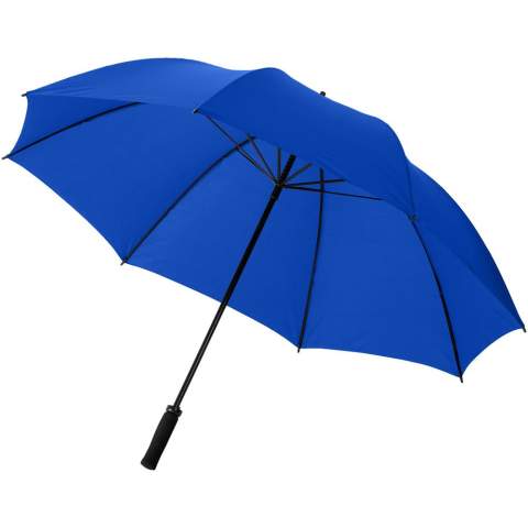 De 30" Yfke paraplu heeft genoeg ruimte om 2 personen droog te houden. Hij is gemaakt van water- en kleurbestendig polyester, en heeft een supersterke, lichtgewicht fiberglas schacht en metalen baleinen. Het EVA schuim handvat maakt de paraplu comfortabel om vast te houden. Daarnaast biedt hij meerdere mogelijkheden voor het plaatsen van logo's of  teksten en is hij verkrijgbaar in diverse kleuren.