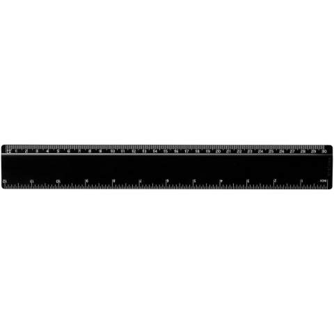 Solid plastic ruler made from recycled plastic, with markings available in both inches and centimetres. Please note, the ruler markings are printed along with artwork, plain stock rulers will not carry markings.