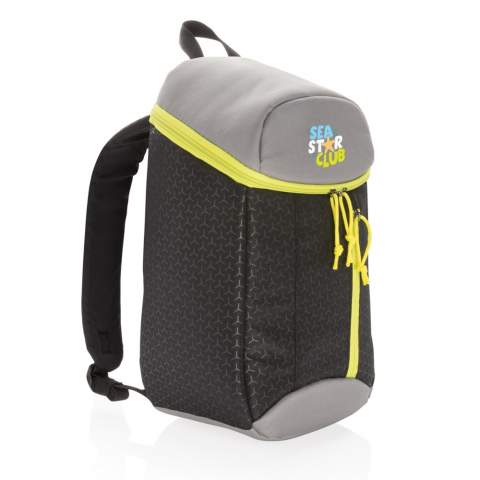 This functional cooler backpack is making sure that you no longer have to choose between a backpack and a cooler bag. Now you have the 2 in 1! Keep your food and drinks cool while going out and about.  The cooler backpack holds 10 liter and will fit all of you favourite food and drinks.