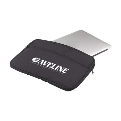 WoW! Sturdy 13-inch laptop case made from 600D RPET polyester. The padded main compartment has a zip closure and foam to protect your laptop from damage. This case also has an extra zip pocket on the front.