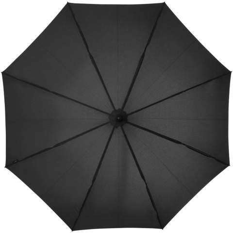 Ce parapluie tempête semi automatique 23" dispose d'un système anti tempête qui donne une flexibilité maximale dans des conditions difficiles. Ouverture automatique, mât métal avec baleines en fibre de verre, et poignée avec revêtement gomme. Sous pochette.