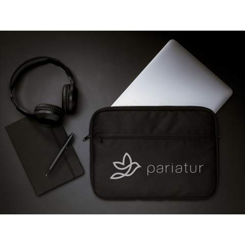 WoW! Sturdy 13-inch laptop case made from 600D RPET polyester. The padded main compartment has a zip closure and foam to protect your laptop from damage. This case also has an extra zip pocket on the front.