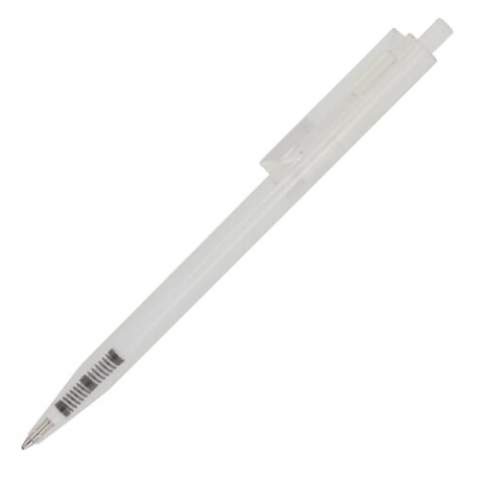 Stylo bille design Toppoint, fabriqué en Allemagne. Couleurs transparentes. Ce stylo possède une recharge X20 en écriture bleue.