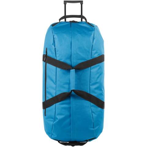 Vancouver trolley travel bag. Big travel bag with zippered main compartment, zipper front pocket and trolley system. 600D Polyester. 