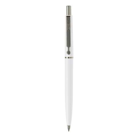 A ball pen with metal parts. Create your own ball pen and choose your writing colour. With synthetic X20 refill for 2.5km writing pleasure.