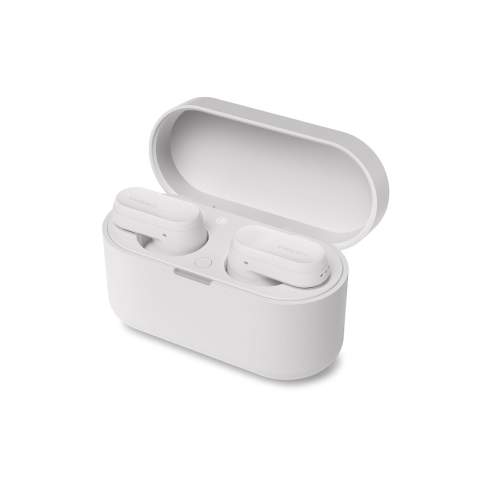 "Ervaar het perfecte geluid en ontdek de kracht van deze volledig draadloze oortjes met Noise Cancelling Pro. Geniet van meeslepend geluid en diepe bastonen, zelfs op laag volume. Met een compacte oplaadetui en handige mono-modus ben je altijd klaar voor gebruik. Met tot 24 uur afspeeltijd kun je langdurig genieten van muziek en heldere gesprekken. De aanpasbare touchbediening en de Philips Headphones-app maken het eenvoudig om je luisterervaring te personaliseren en de ruisonderdrukking aan te passen. Deze IPX4 water- en zweetbestendige oortjes zijn perfect voor een actieve levensstijl.
Blijf verbonden met twee Bluetooth-apparaten tegelijk en ervaar warm, natuurlijk geluid zonder vertraging. Update je firmware en vind verloren oordopjes met de app. Maak je luisterervaring compleet!"