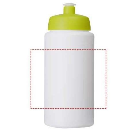 Single-walled sport bottle with integrated finger grip design. Features a spill-proof lid with push-pull spout. Volume capacity is 500 ml. Mix and match colours to create your perfect bottle. Contact us for additional colour options. Made in the UK. BPA-free. EN12875-1 compliant and dishwasher safe.