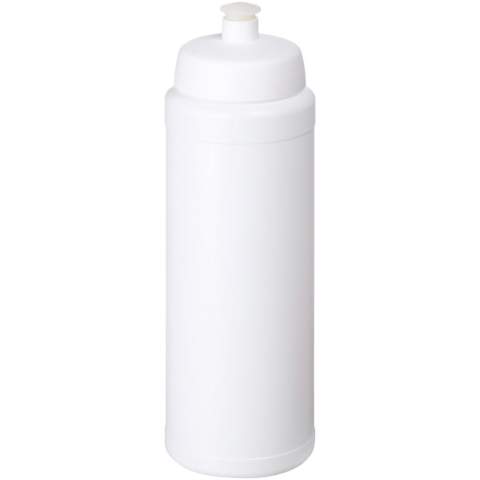 Enkelwandige sportfles met geïntegreerde vingergreep. Met een morsvrije deksel met duw-en-trek mondstuk. Volumecapaciteit is 750 ml. Mix en match kleuren om je perfecte fles te maken. Neem contact op met ons voor meer kleuropties. Gemaakt in het Verenigd Koninkrijk. BPA-vrij. Voldoet aan EN12875-1 en is vaatwasmachinebestendig.
