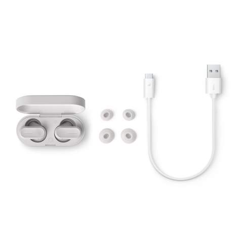 "Ervaar het perfecte geluid en ontdek de kracht van deze volledig draadloze oortjes met Noise Cancelling Pro. Geniet van meeslepend geluid en diepe bastonen, zelfs op laag volume. Met een compacte oplaadetui en handige mono-modus ben je altijd klaar voor gebruik. Met tot 24 uur afspeeltijd kun je langdurig genieten van muziek en heldere gesprekken. De aanpasbare touchbediening en de Philips Headphones-app maken het eenvoudig om je luisterervaring te personaliseren en de ruisonderdrukking aan te passen. Deze IPX4 water- en zweetbestendige oortjes zijn perfect voor een actieve levensstijl.
Blijf verbonden met twee Bluetooth-apparaten tegelijk en ervaar warm, natuurlijk geluid zonder vertraging. Update je firmware en vind verloren oordopjes met de app. Maak je luisterervaring compleet!"