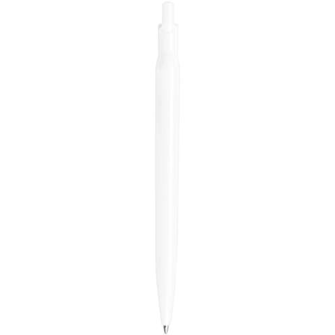 Click action ballpoint pen produced with recycled PET coming from post-consumer water and soda bottles (except for the refill and the spring). One bottle of 500 ml is used to produce one ballpoint pen. Includes a European X20 refill with documental ink and a writing length of approximately 2000 metres. Also available with a black ink refill (107722). Made in Italy.