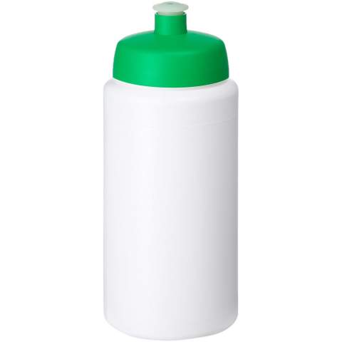 Bouteille de sport à simple paroi avec design intégré antidérapant pour les doigts. Dispose d’un couvercle anti-déversement avec bec à système de pression-traction. Capacité de 500 ml. Couleurs à mélanger et assortir pour créer la bouteille parfaite. Contactez-nous pour plus d'options de couleurs. Fabriqué au Royaume-Uni. Sans BPA. Conforme à la norme EN12875-1. Lavable au lave-vaisselle.
