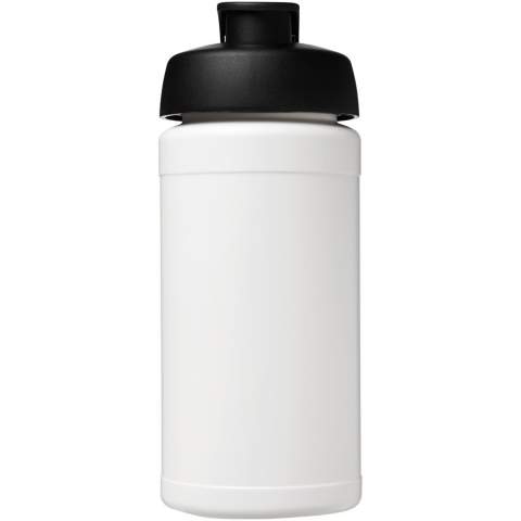 Single-wall sport bottle. Features a spill-proof lid with flip top. Volume capacity is 500 ml. Mix and match colours to create your perfect bottle. Contact customer service for additional colour options. Made in the UK. BPA-free. EN12875-1 compliant and dishwasher safe.