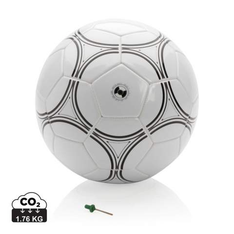 Size 5 football - double layer made from pvc. Including needle adaptor.