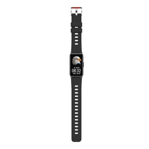 Le bracelet intelligent AT806 dispose de 37 modes sport différents et d'une fonctionnalité GPS. Compatible avec iOS et Android, il peut recevoir et afficher les notifications du smartphone connecté. Livré avec une grande batterie qui peut fournir jusqu'à 7 jours d'autonomie. Écran tactile de 1,45" avec une résolution de 172 x 320. Niveau d'étanchéité IP68.