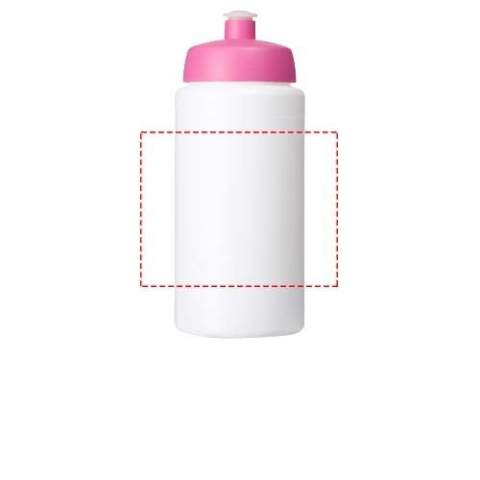 Single-walled sport bottle with integrated finger grip design. Features a spill-proof lid with push-pull spout. Volume capacity is 500 ml. Mix and match colours to create your perfect bottle. Contact us for additional colour options. Made in the UK. BPA-free. EN12875-1 compliant and dishwasher safe.