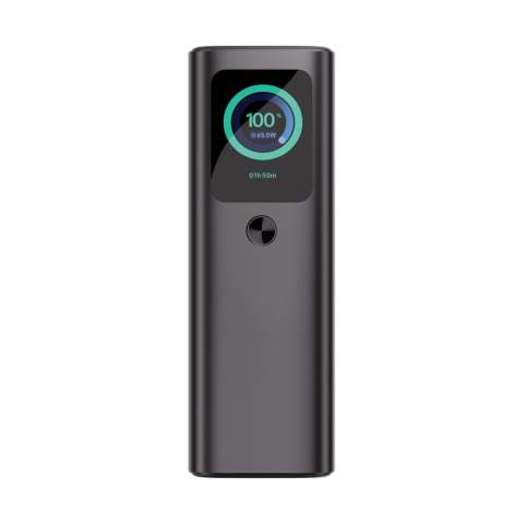 The Urban Vitamin Stanford powerbank is the pinnacle of advanced charging technology, offering unparalleled performance for those who demand the best. With a robust 20,000 mAh capacity, the Stanford supports an incredible 165W mega-fast charging, ensuring your devices, including multiple laptops and MacBooks, are powered up simultaneously and at lightning speed. Equipped with three output options: —two USB-C and one USB-A—the Stanford is designed for maximum versatility. It also features a unique integrated 70cm retractable USB-C fast 100W cable reducing the need to carry extra accessories. The high-quality TFT colour display provides real-time updates on charging speed and device status, keeping you fully informed during every charge. Built with a durable aluminium housing, the Stanford delivers a premium look and feel while maintaining a lightweight and portable design. Urban Vitamin products are made without PVC and are packed in plastic-reduced packaging.<br /><br />PowerbankCapacity: 20000<br />PVC free: true