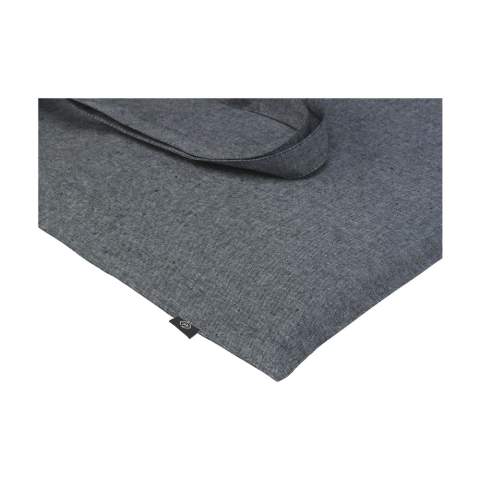 WoW! Shopping bag made from blended, 100% recycled cotton (180 g/m²). With long handles. GRS-certified. This cotton is recycled. As a result, the colour may vary per product.