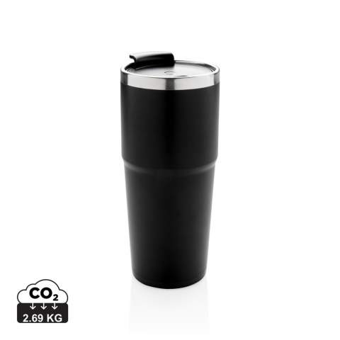 Double wall tumbler. 304 SS inside and ABS plastic outside. Engrave your logo and when picked up and shaken, the tumbler will light up your logo. Including 2 CR2032 cell battery Content: 480 ml.<br /><br />HoursHot: 2<br />HoursCold: 4
