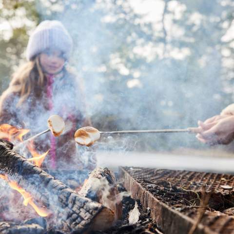 De Fredde vork is uitschuifbaar, grillbestendig en uitermate geschikt voor het grillen van worstjes en groenten en marshmallows boven open vuur. Gemaakt van roestvrij staal met een handvat van rubberhout. Neemt minimale ruimte in wanneer het niet wordt gebruikt.