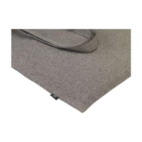 WoW! Einkaufstasche aus gemischter, 100% recycelter Baumwolle (180 g/m²). Mit langen Griffen. GRS-zertifiziert. Diese Baumwolle ist recycelt. Daher kann die Farbe je nach Produkt variieren.