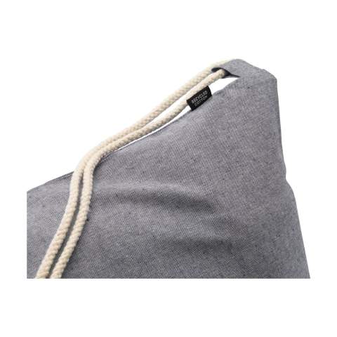 WoW! Rucksack aus gemischter, 100% recycelter Baumwolle (180 g/m²). Mit Kordelzug. GRS-zertifiziert. Fassungsvermögen ca. 8 Liter. Diese Baumwolle ist recycelt. Daher kann die Farbe je nach Produkt variieren.