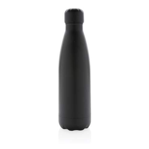 Diese vakuumisolierte Trinkflasche hält Ihre Getränke bis zu 15h kalt und bis zu 5h warm und passt mit Ihrem Umfang in die meisten Becherhalter. Inhalt: 500ml. Nur Handwäsche.<br /><br />HoursHot: 5<br />HoursCold: 15