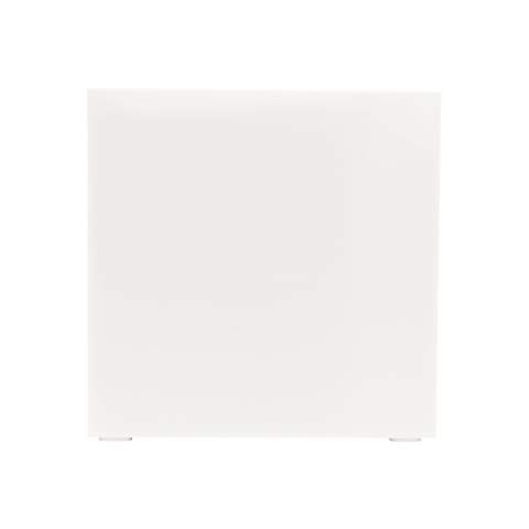 Papierkubus met wit papier in kubusdoos met vier transparante vakken voor kantoorartikelen. Ideaal voor thuis of op kantoor. Ongeveer 800 vellen. Elke kubus is krimpverpakt.
