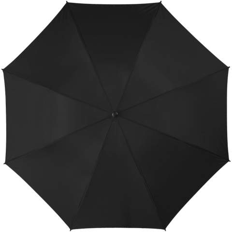 De 30" Yfke paraplu heeft genoeg ruimte om 2 personen droog te houden. Hij is gemaakt van water- en kleurbestendig polyester, en heeft een supersterke, lichtgewicht fiberglas schacht en metalen baleinen. Het EVA schuim handvat maakt de paraplu comfortabel om vast te houden. Daarnaast biedt hij meerdere mogelijkheden voor het plaatsen van logo's of  teksten en is hij verkrijgbaar in diverse kleuren.