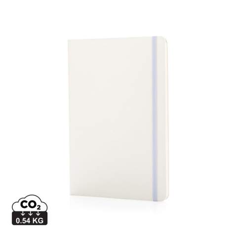 Hardcover Skizzenbuch A5 mit Seitentrenner und elastischem Verschlussband. 72 Seiten, 70g/m² cremefarbene Seiten, blanko. Perfekt für alle Skizzen, Ideen und Aufzeichnungen<br /><br />NotebookFormat: A5<br />NumberOfPages: 144<br />PaperRulingLayout: Leere Seiten