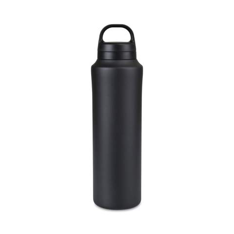 Double-wall vacuum insulated 740ml bottle keeps your beverages insulated longer. Made of high-grade, recycled 18/8 stainless steel with a sweatproof design. Two-piece lid system to accommodate wide or narrow flow. Available across both sides of the Atlantic. This item is also offered by Gemline for customers in the US and Canada.<br /><br />HoursHot: 10<br />HoursCold: 18