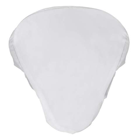 Zadelhoes van polyester die eenvoudig om het fietszadel te doen is door middel van een elastiek. Waterafstotend.